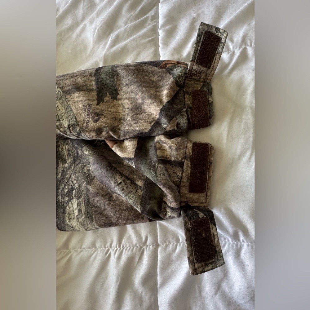**Gamehide/Mossy Oak Break-Up Lined Camouflage Hunting Jacket Boy's Size L” - Picture 11 of 13